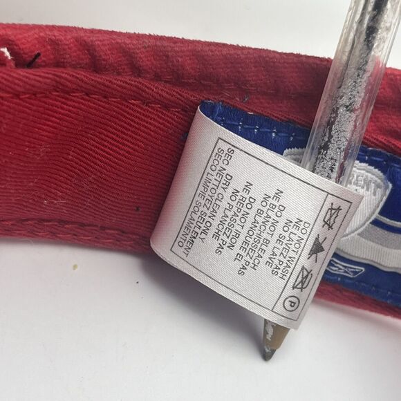 Tampa Bay Buccaneers Sun Visor Reebok NFL Red Adjustable Embroidered Logo OSFA - Picture 8 of 16